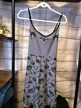 Too Fast Goth Skater Dress